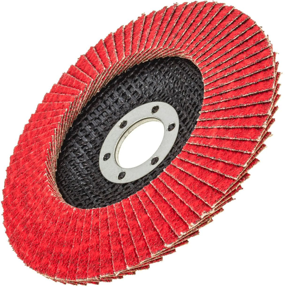 Ceramic fan discs 125 mm P40 Metal louvre discs Steel Stainless steel