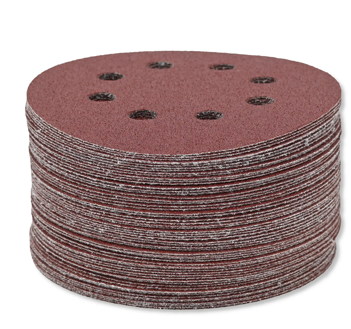 Exzenter-Schleifscheiben 125 mm Klett mit 8 Loch Holz Metall