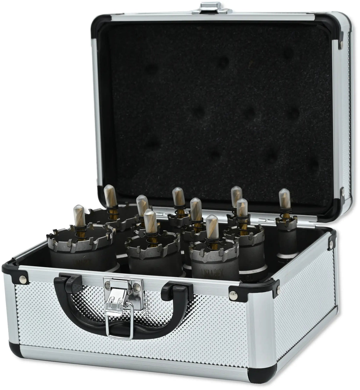 TCT Kreisschneider Satz 10-tlg. 16–60 mm Hartmetall Lochsägen Metall PRO Series