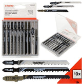 10x jigsaw blades T-shank for jigsaw Universal jigsaw blade for wood PVC