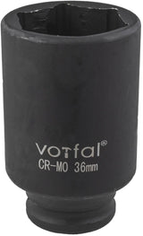 Kraft Schlagschraubernuss  1/2" Stecknuss Lang 8 - 41 mm  6-Kant CR-MO