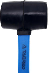 Gummihammer 350g Hammer Fiberglass Stiel
