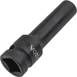 Kraft Schlagschraubernuss  1/2" Stecknuss Lang 8 - 41 mm  6-Kant CR-MO