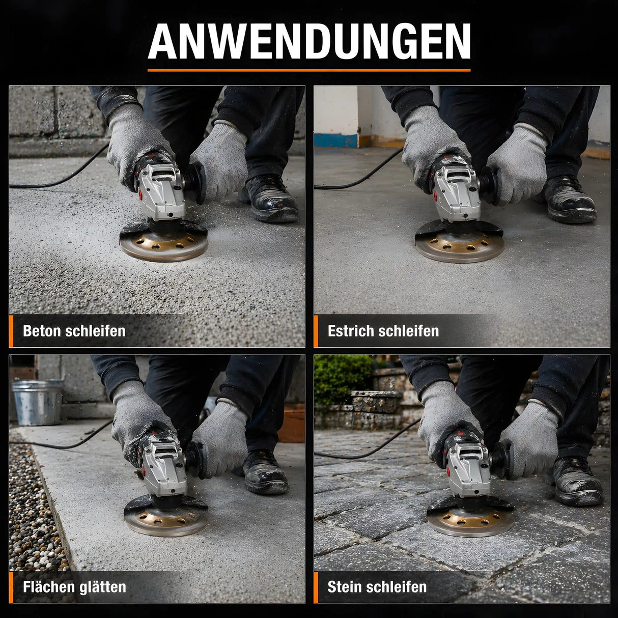 Anwendungen Diamantschleiftopf