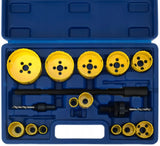 Box drill wood 11 pcs. core bit 19 - 64 mm wood hole saw circle cutter set