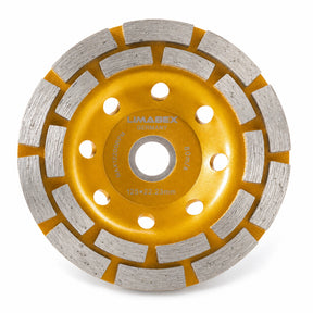 Diamant Schleiftopf 125mm Beton Estrich Naturstein doppelreihig