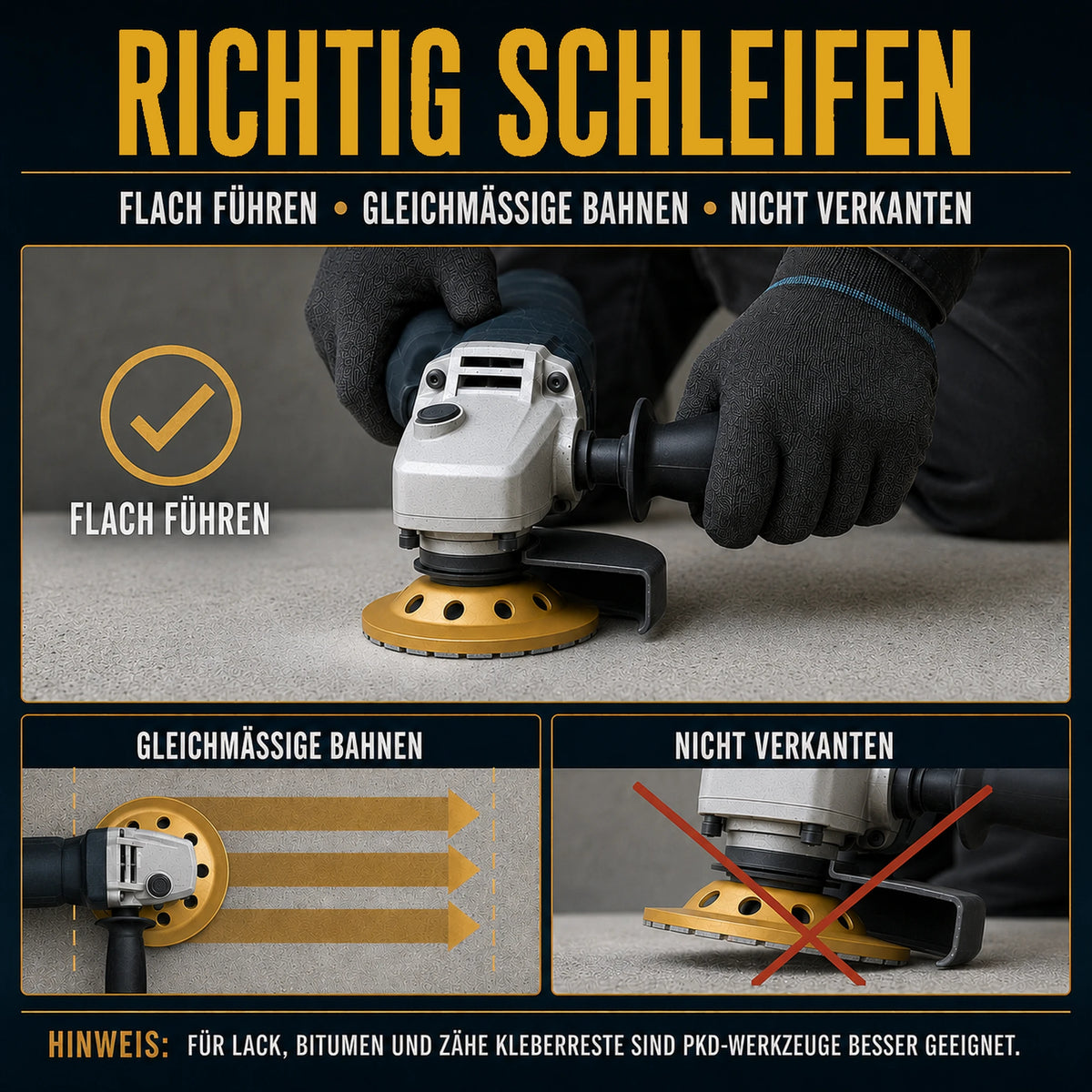 Diamantschleiftopf 125 mm Beton Naturstein Topfscheibe Winkelschleifer anwendung
