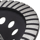Premium Diamant Schleiftopf 180 mm Turbo Schleifteller für Beton Stein Estrich Topfscheibe