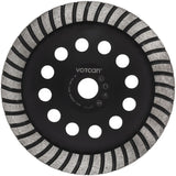 Premium Diamant Schleiftopf 180 mm Turbo Schleifteller für Beton Stein Estrich Topfscheibe