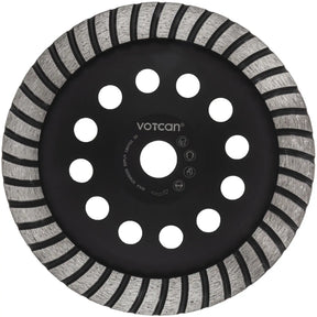 Premium Diamant Schleiftopf 180 mm Turbo Schleifteller für Beton Stein Estrich Topfscheibe