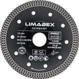Diamanttrennscheibe 125 mm Keramik Fliesen Diamantscheibe PRO Series