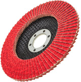 Ceramic fan discs 125 mm P40 Metal louvre discs Steel Stainless steel