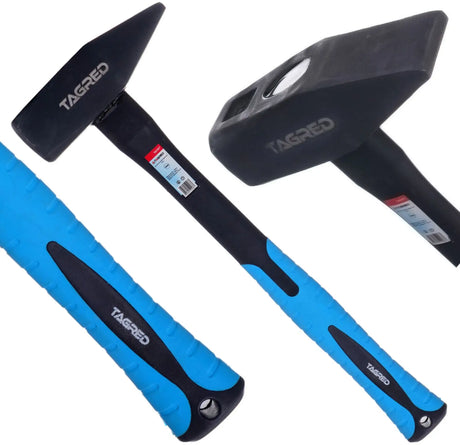Schlosserhammer 1000g Hammer Fiberglass Stiel