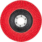 Ceramic fan discs 125 mm P40 Metal louvre discs Steel Stainless steel