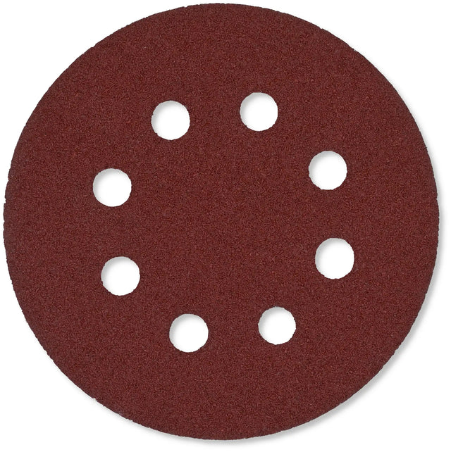 Exzenter-Schleifscheiben 125 mm Klett mit 8 Loch Holz Metall Stahl
