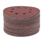 Exzenter-Schleifscheiben 125 mm Klett mit 8 Loch Holz Metall