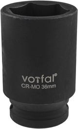 Power impact wrench socket 3/4" socket long 36 - 70 mm CR-MO 6-edge