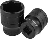 Impact wrench sockets 1/2" power socket 8 - 32 mm set 24 pcs. Ratchet with extension 125 / 250 mm