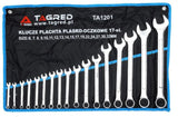 Ring spanner open-end wrench 12 pcs set 6 - 32 mm ring spanner