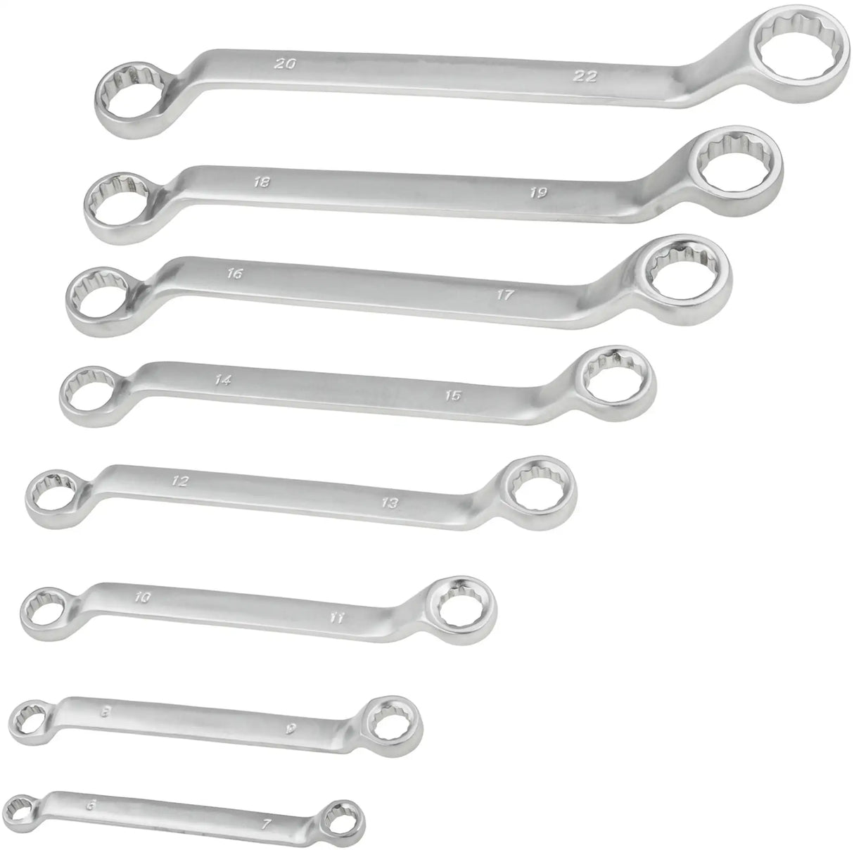 Ringschlüssel Maulschlüssel 12 Tlg Satz 6 - 32 mm Ring Maulschlüssel