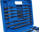 SDS Plus 17tlg. Steinbohrer Set Meißel Bohrer Bohrhammer Betonbohrer