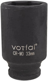 Kraft Schlagschraubernuss  1/2" Stecknuss Lang 8 - 41 mm  6-Kant CR-MO