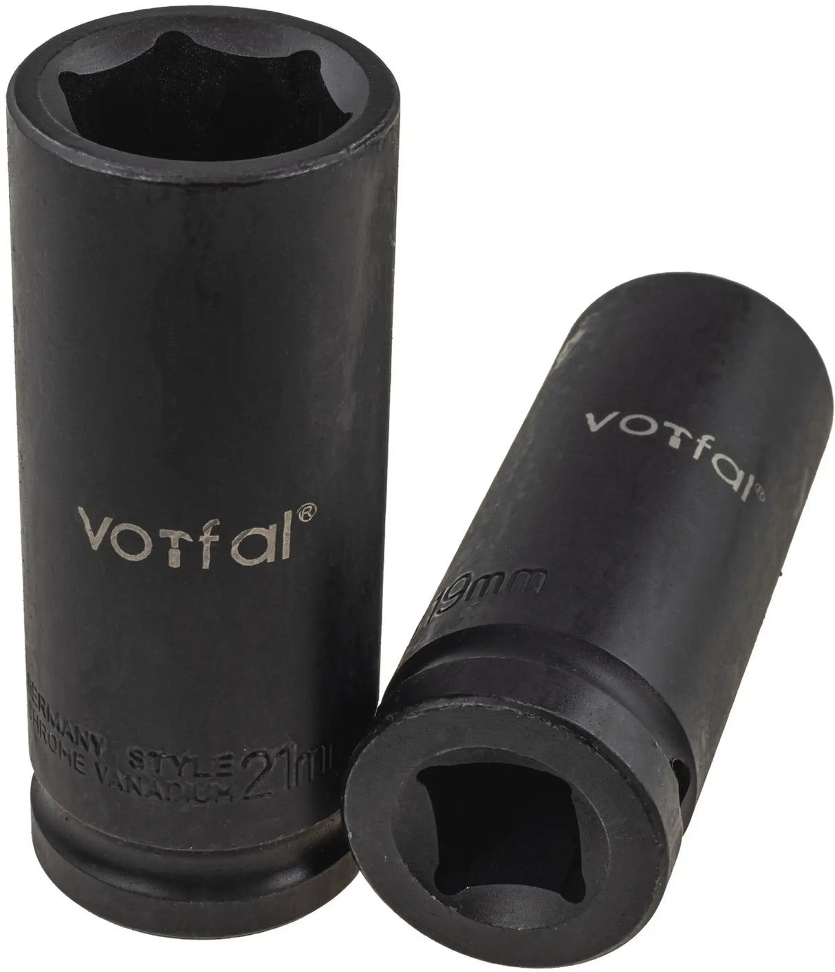 Impact wrench nuts 1/2 inch set 17 / 18 / 21 mm, 3-piece power socket wrench nuts