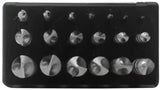 Metal twist drill set 19-piece metal drill 1.0- 10.0 mm HSS