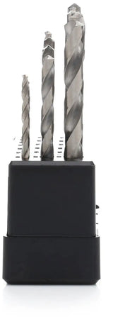 Metal twist drill set 19-piece metal drill 1.0- 10.0 mm HSS