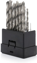 Metal twist drill set 19-piece metal drill 1.0- 10.0 mm HSS