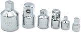 Steckschlüssel Adapter 6tlg Stecknuss Satz 1/2"3/4"1/4"3/8"